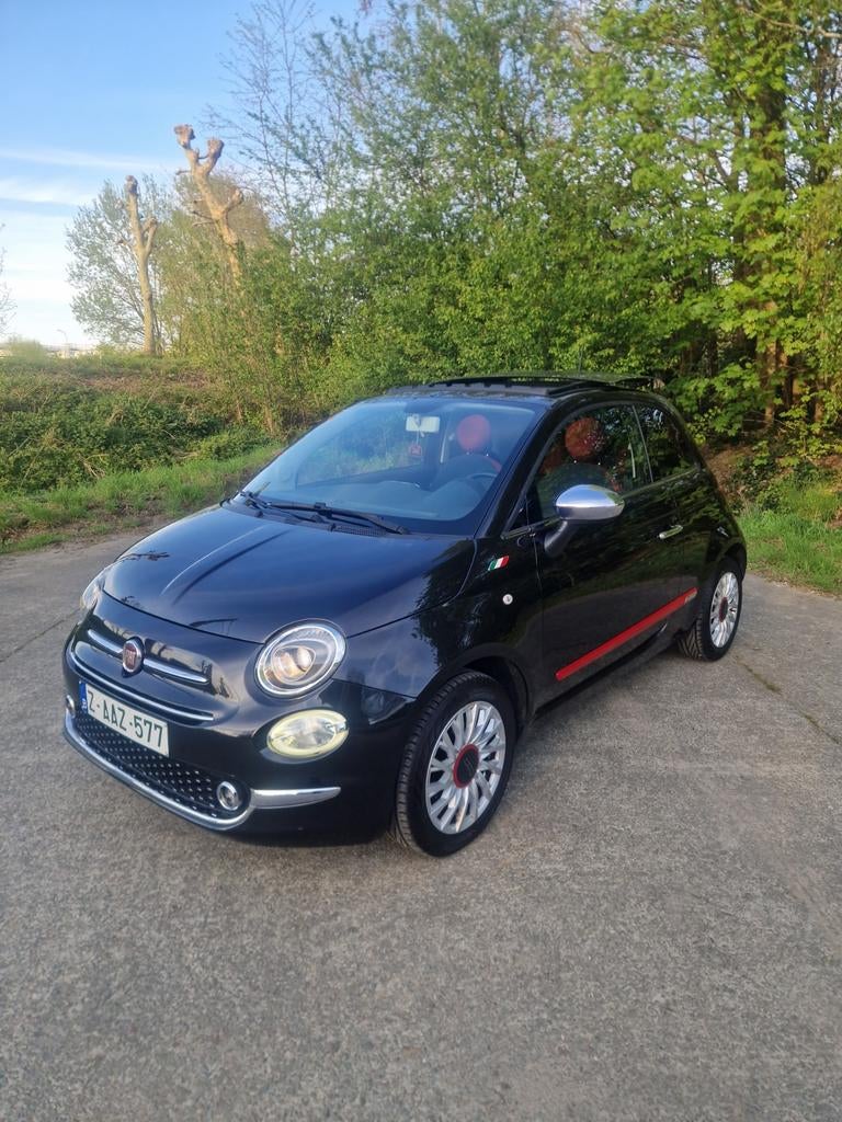 Fiat 500 Lounge Benzine 2017  / waarborg, Autos, Fiat, Entreprise, ABS, Bluetooth, Ordinateur de bord, Verrouillage central, Electronic Stability Program (ESP)