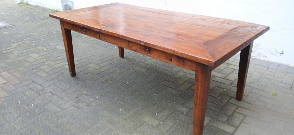 Table de monastère/table de ferme authentique 100 x 200, Enlèvement