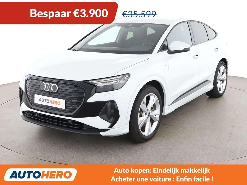 Audi Q4 e-tron 40 e-tron (année de construction 2023), Autos, Cuir, Achat, Détection des panneaux routiers, Noir