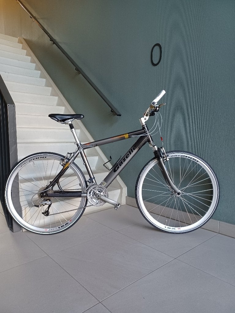Gazelle Torrente sportfiets hybride heren fiets NIEUW !, Fietsen en Brommers, Ophalen, 28 inch, Vering, Velgrem