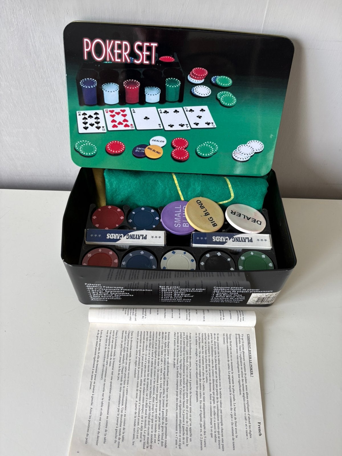 Jeu de POKER, Hobby & Loisirs créatifs, Jeux de société | Jeux de plateau, Enlèvement ou Envoi