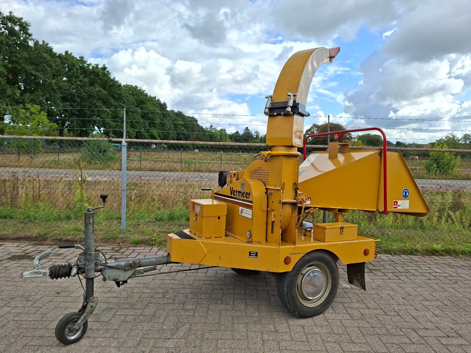 Houtversnipperaar / hakselaar Vermeer 620 I, Ophalen, Zo goed als nieuw