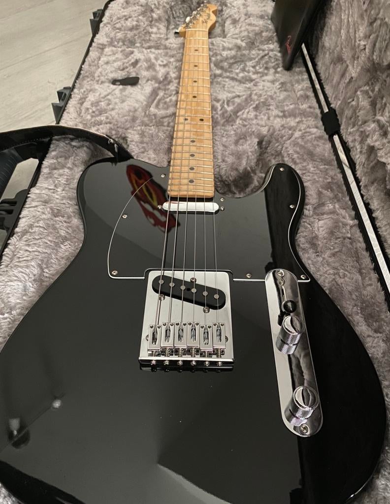 Fender telecaster player gitaar + fender koffer, Ophalen, Gebruikt