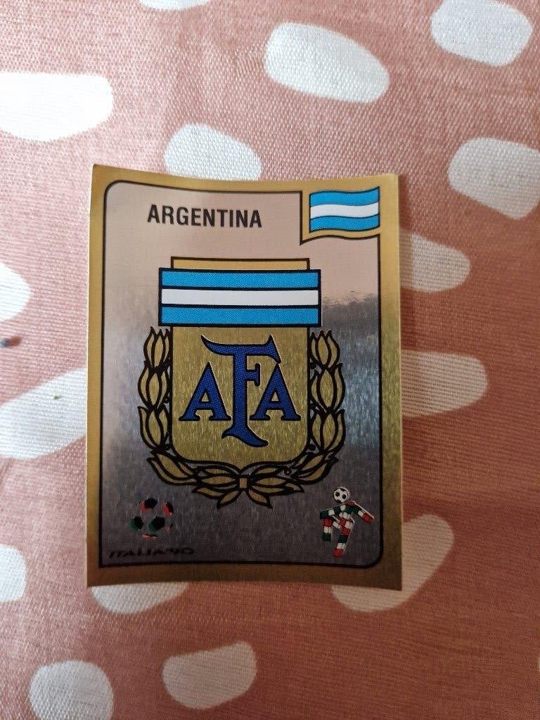 Panini Italia90 Argentine, Envoi, Utilisé, Autocollant