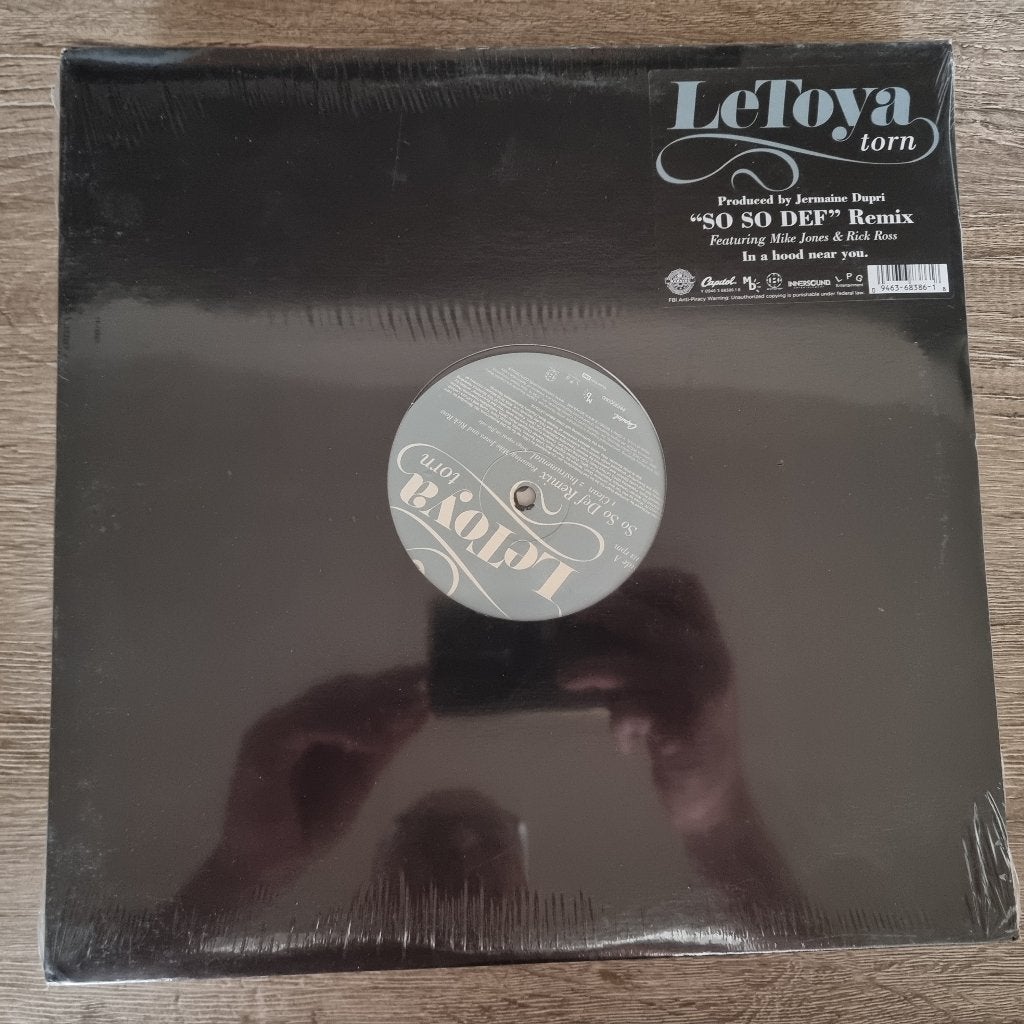 12" LeToya - Torn (So So Def Remix), Ophalen of Verzenden, Nieuw in verpakking, 12 inch, R&B en Soul