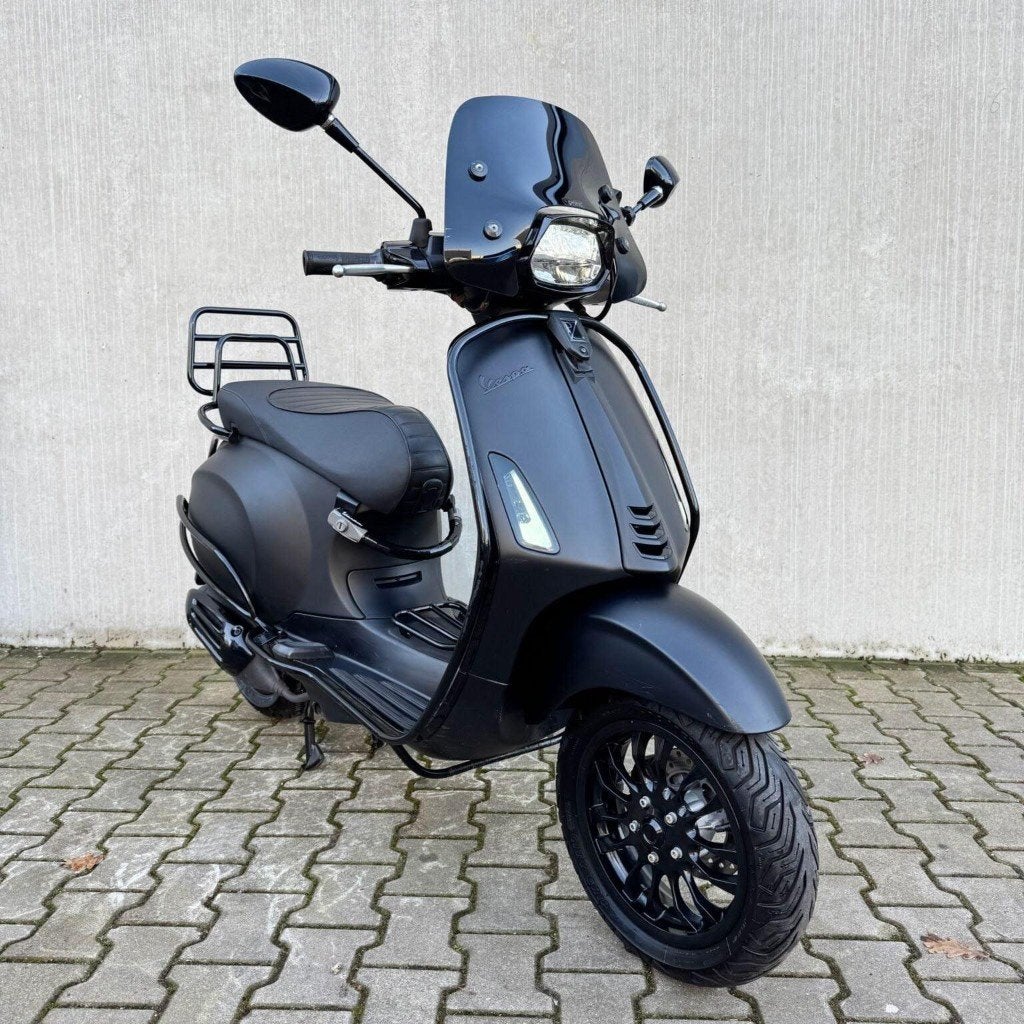 Vespa Sprint Sport Mat Zwart, Ophalen, Vespa S, Benzine, 50 cc