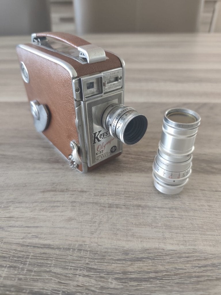 8 mm camera + Lichtmeter, Audio, Tv en Foto, Ophalen of Verzenden, Camera