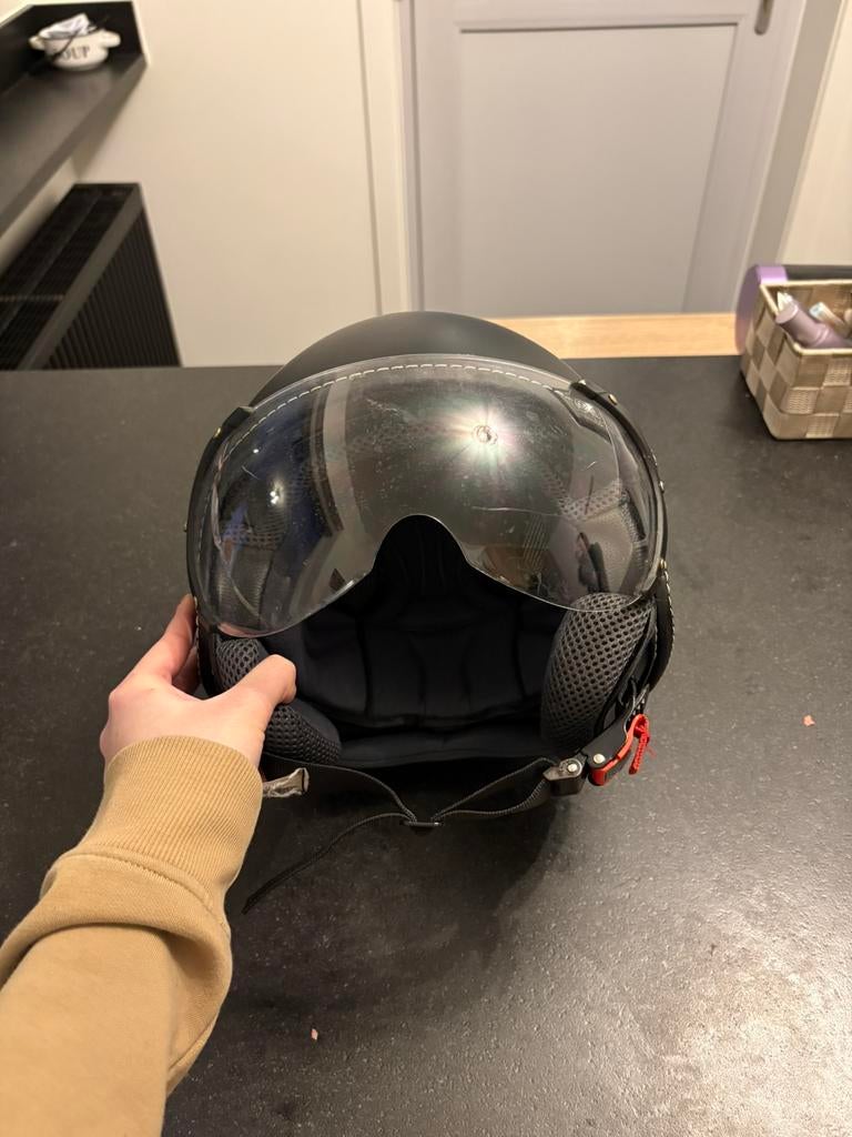 Brommer helm, Ophalen, Zo goed als nieuw, Small