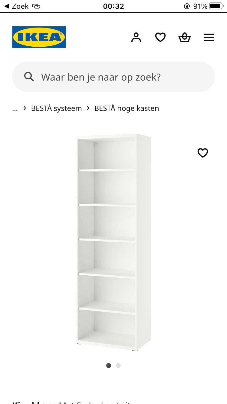 BOEKENKAST / BOEKENREK / BADKAMERKAST , GOEDE STAAT !!, 25 à 50 cm, Avec tablette(s), Enlèvement ou Envoi, Comme neuf