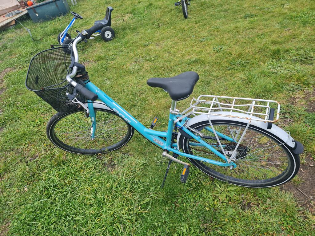 fiets meisjes, Fietsen en Brommers, Ophalen, Gebruikt, 26 inch of meer