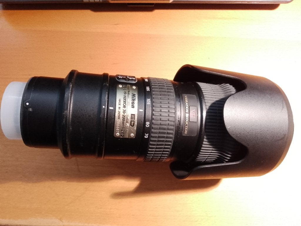 Objectif Nikon AF-S Nikkor 70-200mm f/2.8G ED VR (IF), TV, Hi-fi & Vidéo, Photo | Lentilles & Objectifs, Utilisé, Téléobjectif