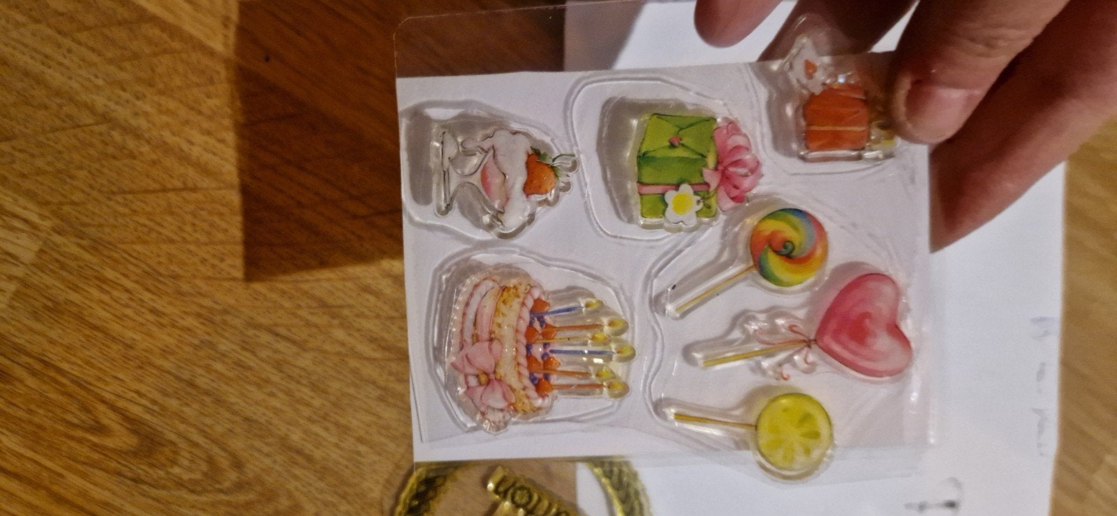 Nieuw clear stamps hobby materiaal kaarten, Enlèvement ou Envoi
