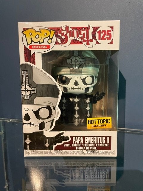 Funko Pop Ghost Papa Emeritus II #125 in Protector, Verzenden, Nieuw