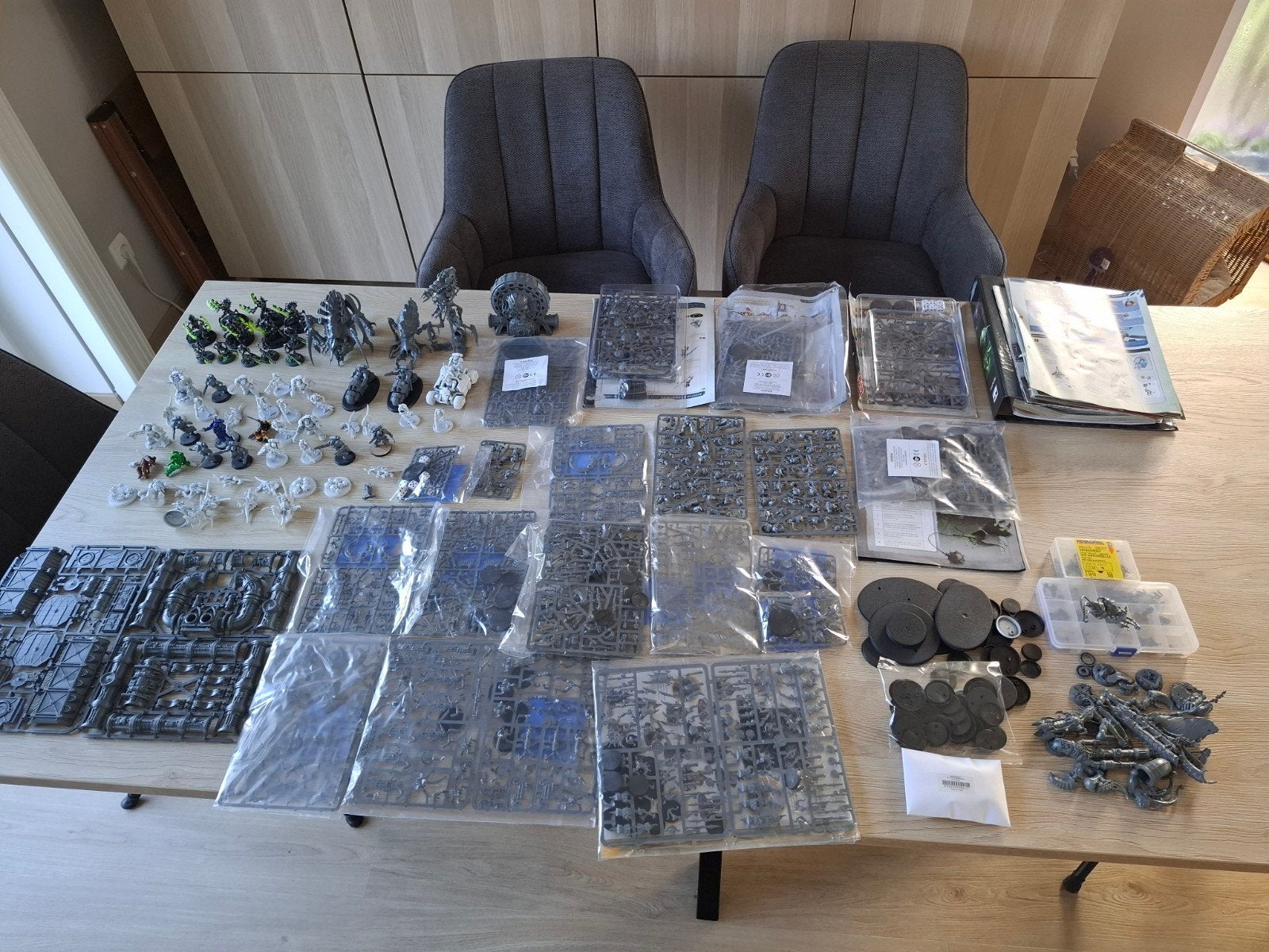 Très gros lot de Warhammer divers armées, Enlèvement, Comme neuf, Warhammer, Figurine(s)