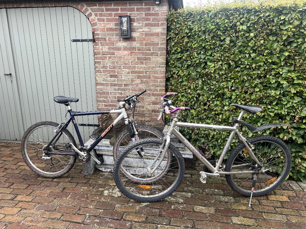 fietsen MTB kotfiets, Ophalen, Gebruikt