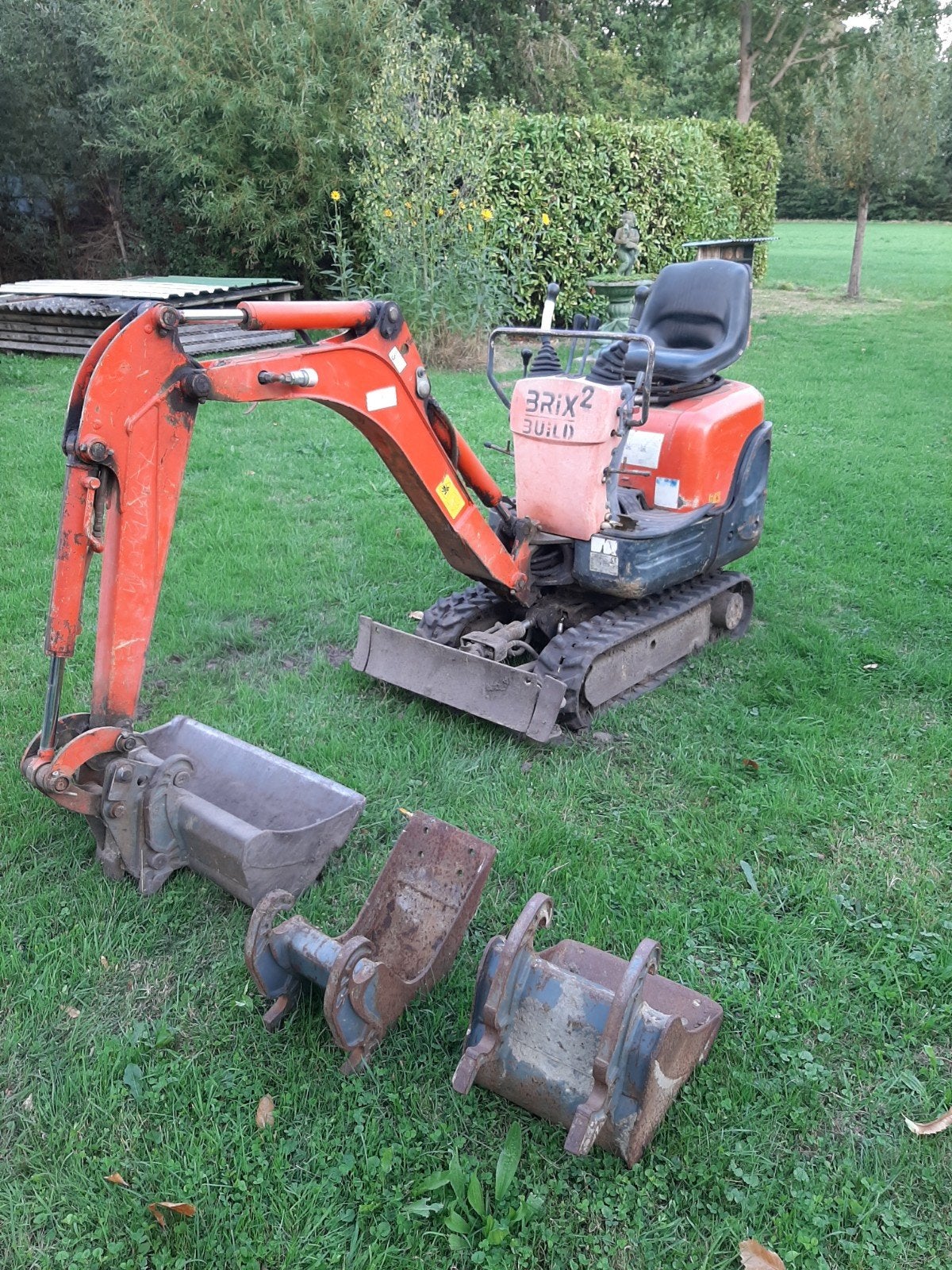 Kubota Minigraver, Zakelijke goederen, Machines en Bouw | Kranen en Graafmachines, Ophalen