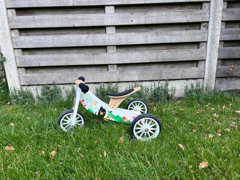 Kinderfeets 2 in 1 loopfiets, Ophalen of Verzenden, Zo goed als nieuw, Loopfiets