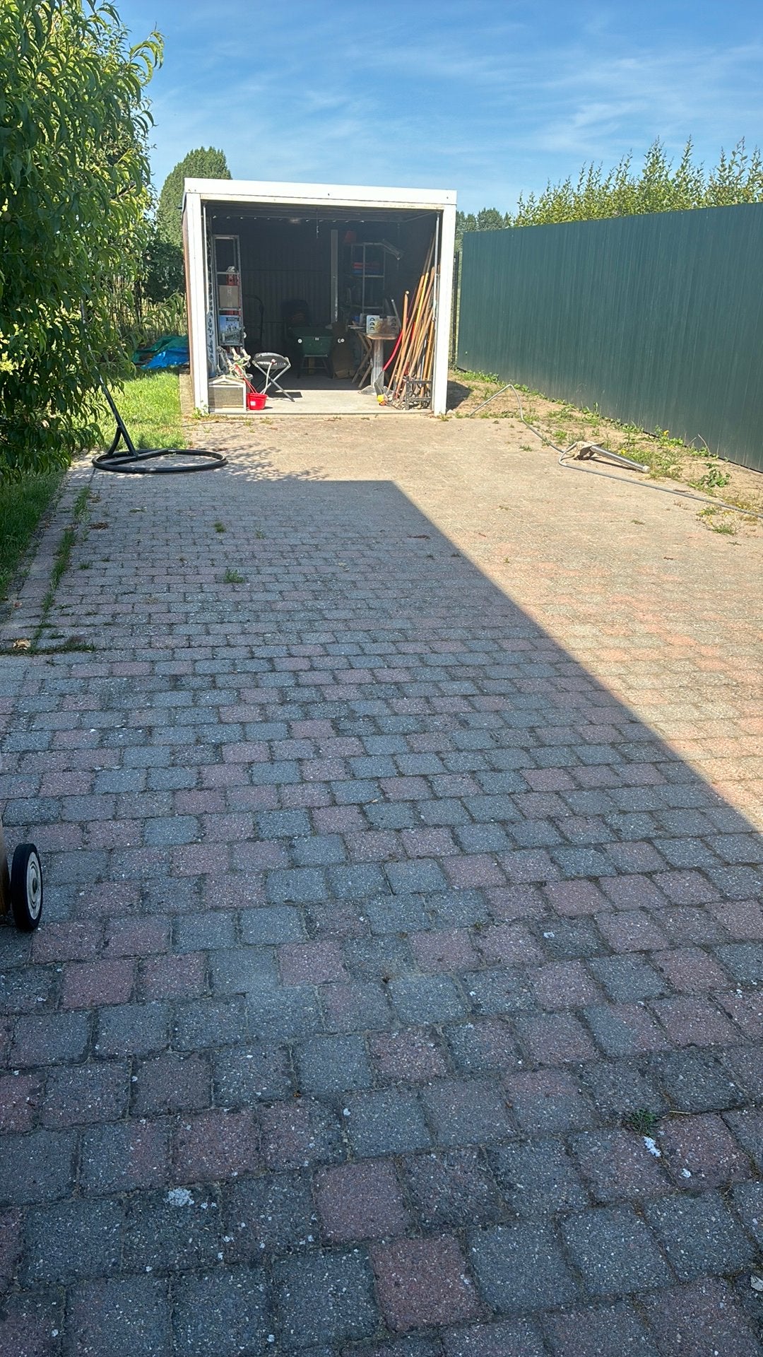 GRATIS klinkers +/- 100m2 - zelf uithalen, Ophalen, Gebruikt, 10 m² of meer, Klinkers