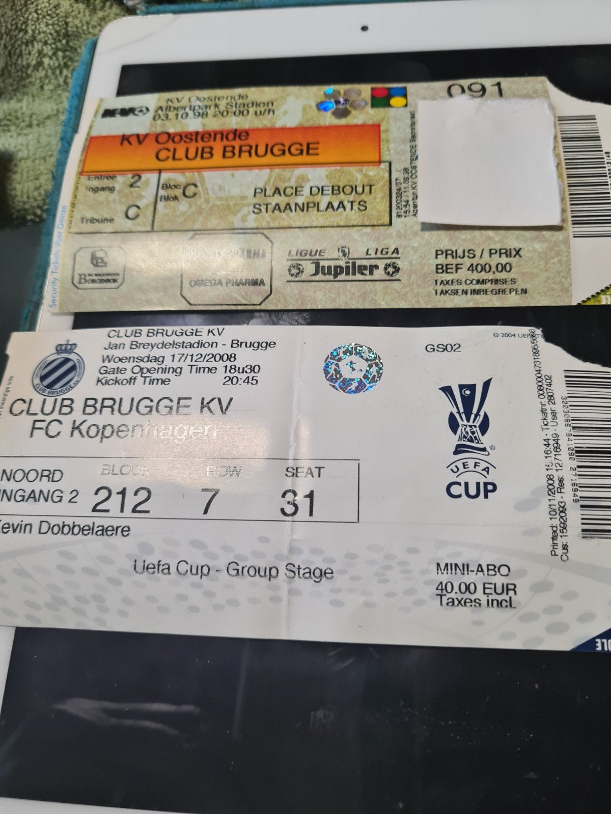 Club Brugge, Tickets & Billets