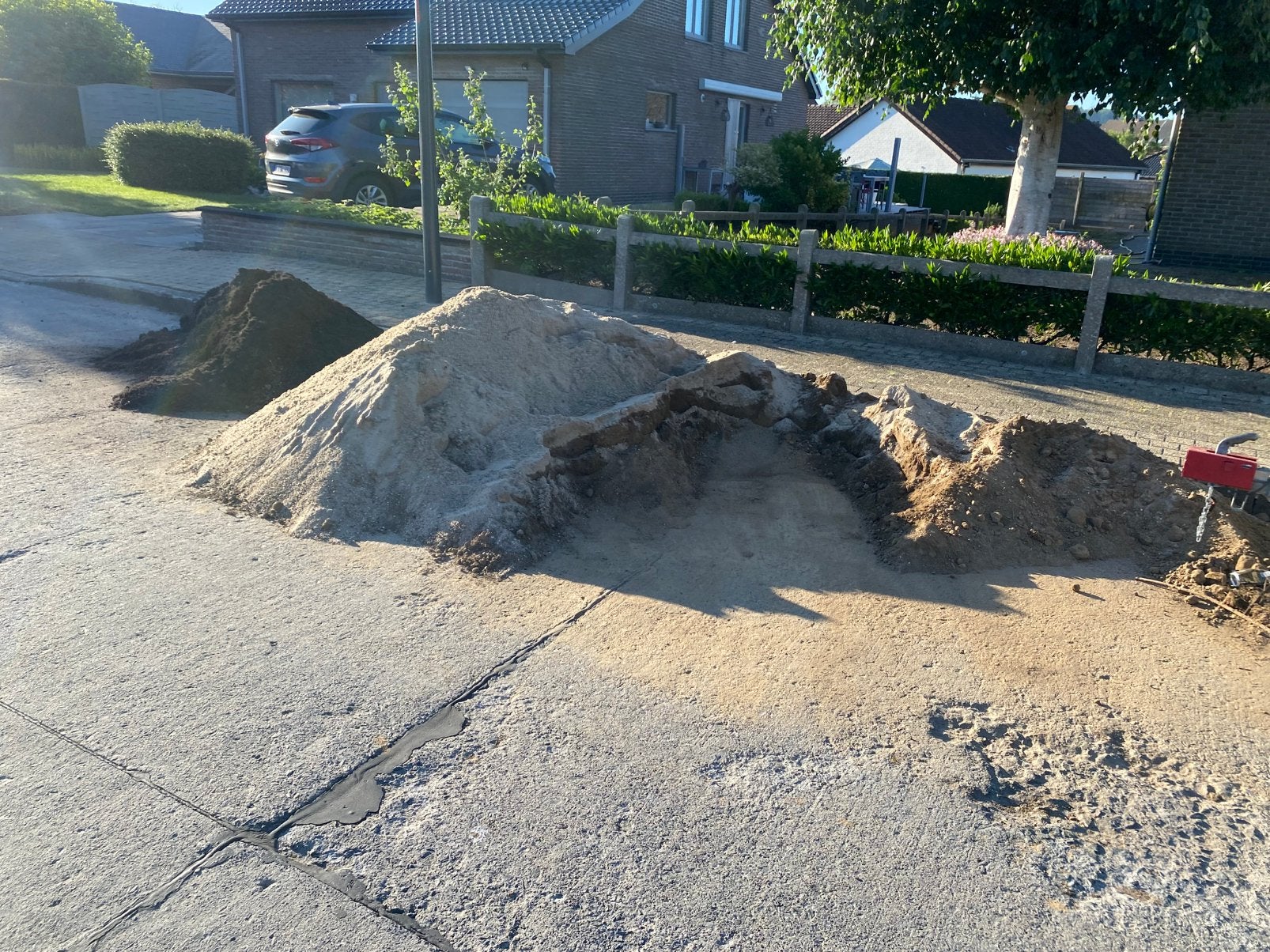 Gratis rivierzand + teelaarde & compost, Ophalen