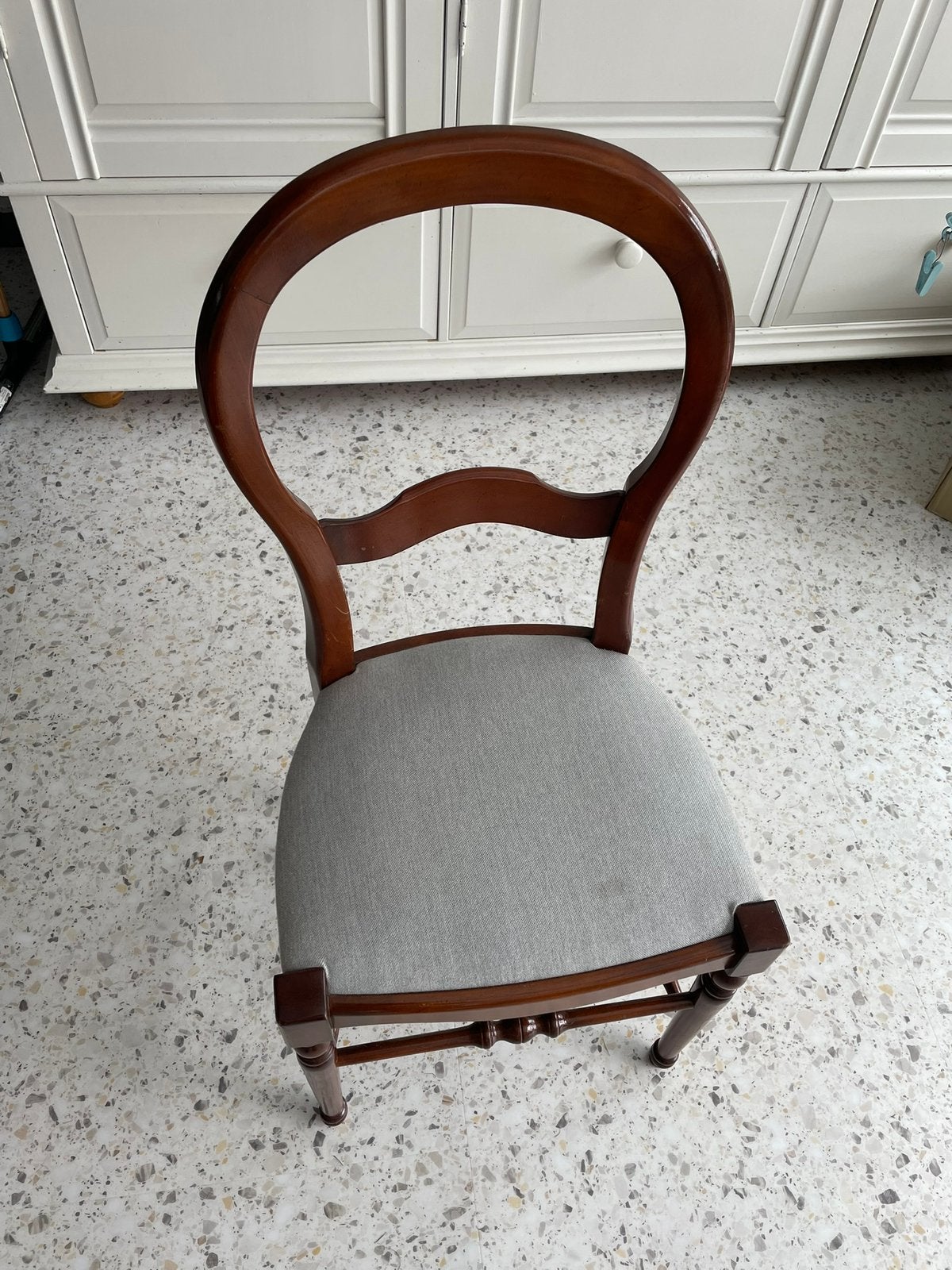 Chaises de salle à manger en cerisier massif, Enlèvement
