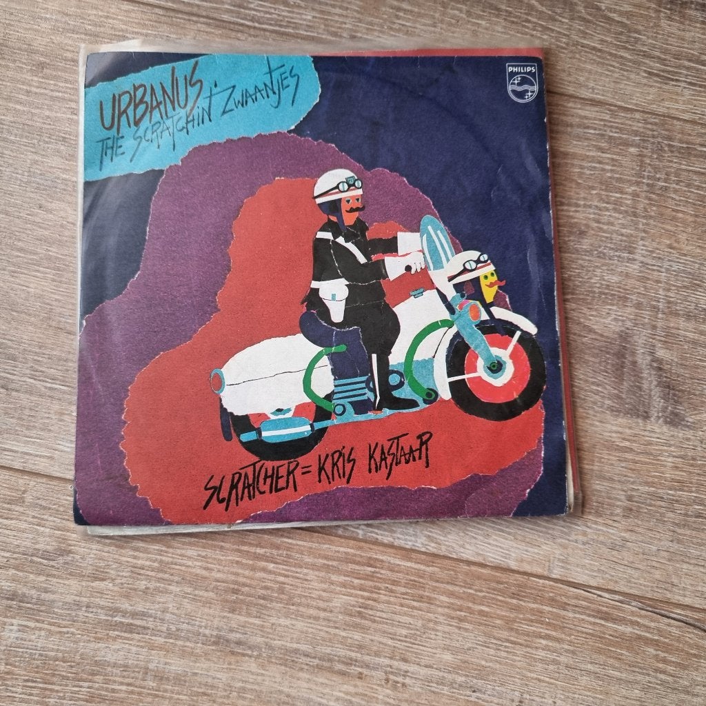 7" Urbanus, Kris Kastaar – The Scratchin' Zwaantjes, CD & DVD, Enlèvement ou Envoi, Utilisé, 7 inch, En néerlandais