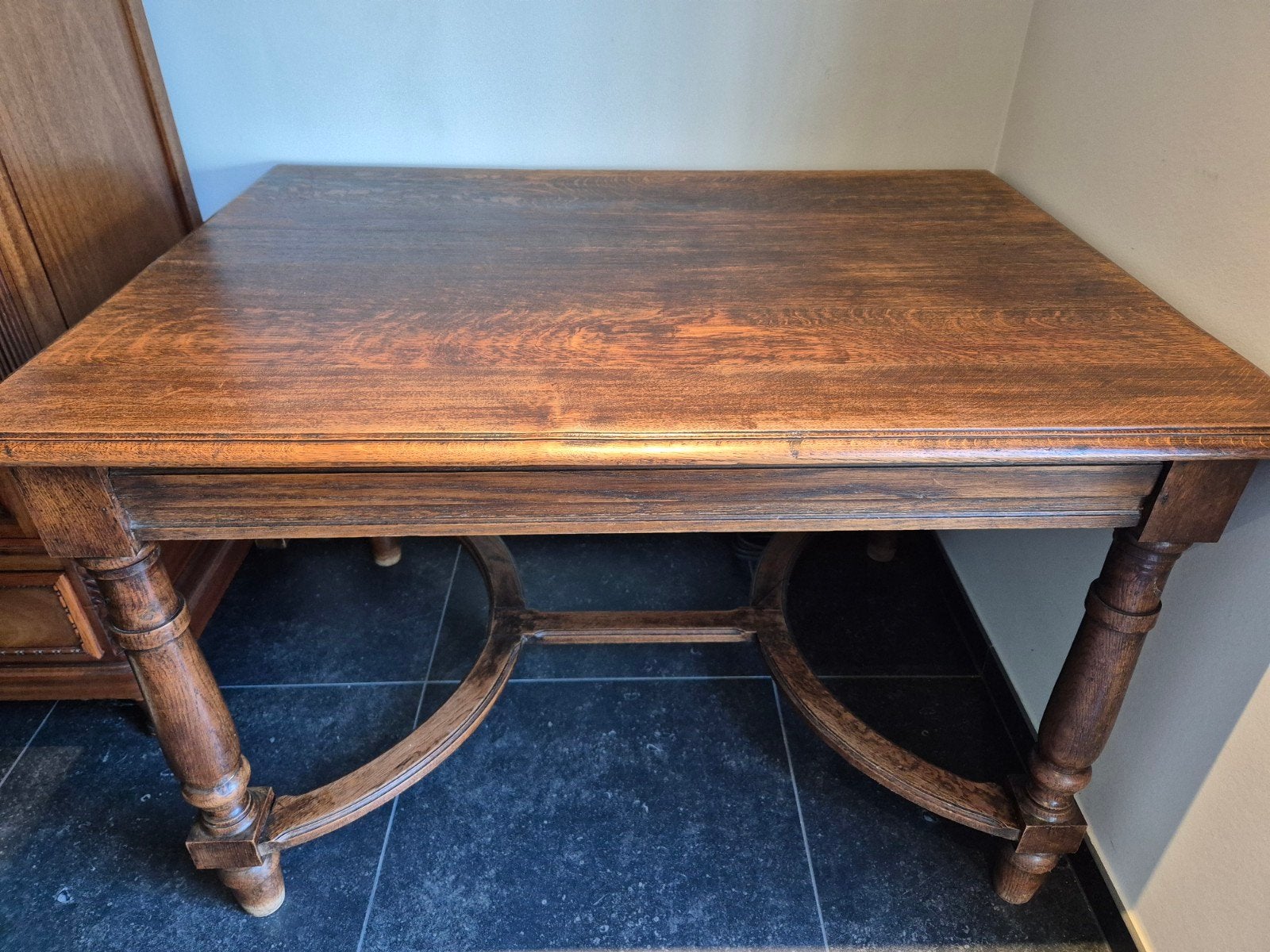 Antieke eiken tafel, Antiek en Kunst, Ophalen