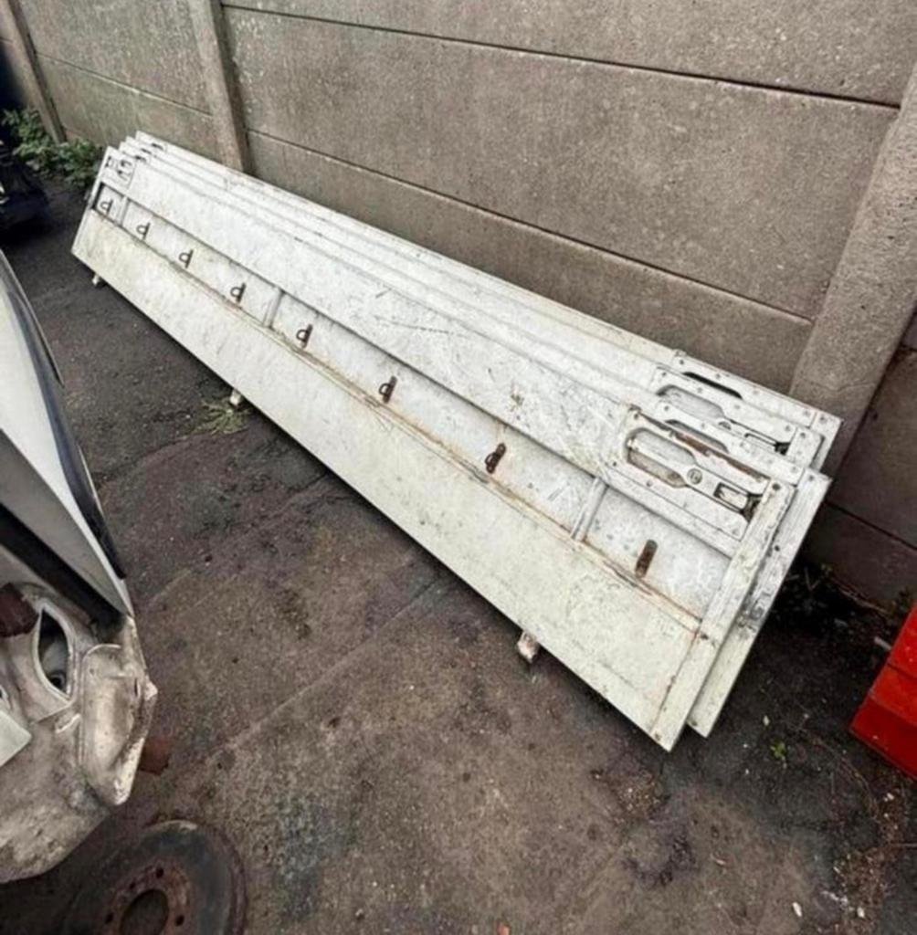 Aluminiu schoften zware uitvoering, Auto diversen, Aanhangwagen-onderdelen, Ophalen, Gebruikt