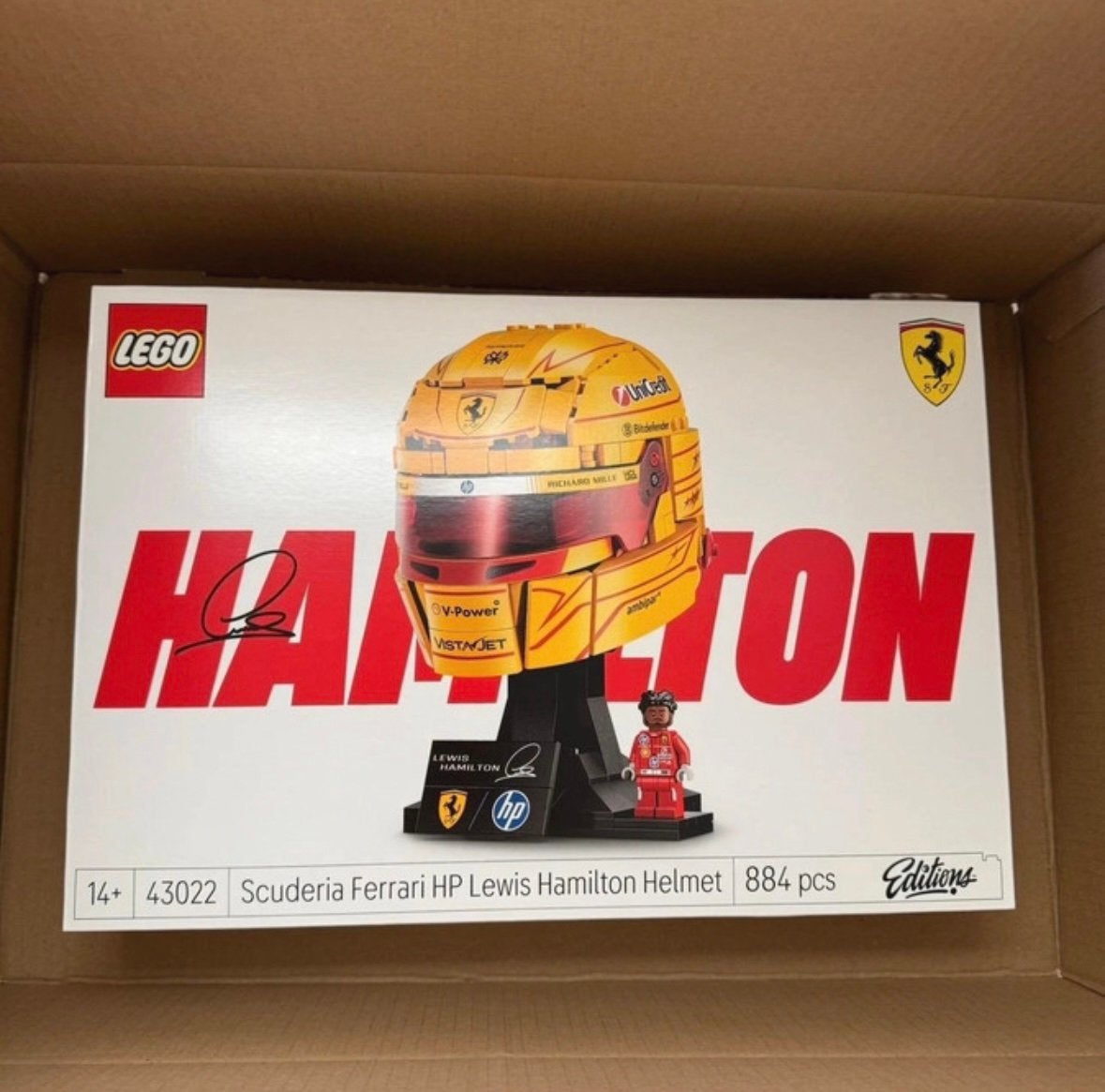 Lego 43022 - helm van Hamilton new, Lego, Nieuw, Ophalen of Verzenden, Compleet