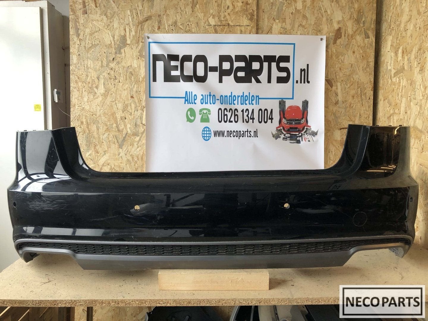 Audi A6 C7 4G facelift s line achterbumper bumper, Ophalen, Gebruikt, -, -