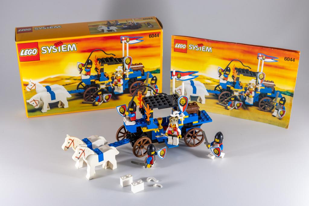 LEGO 6044 Le carrosse du roi — 100 % complet, Enlèvement ou Envoi, Lego, Ensemble complet, Utilisé