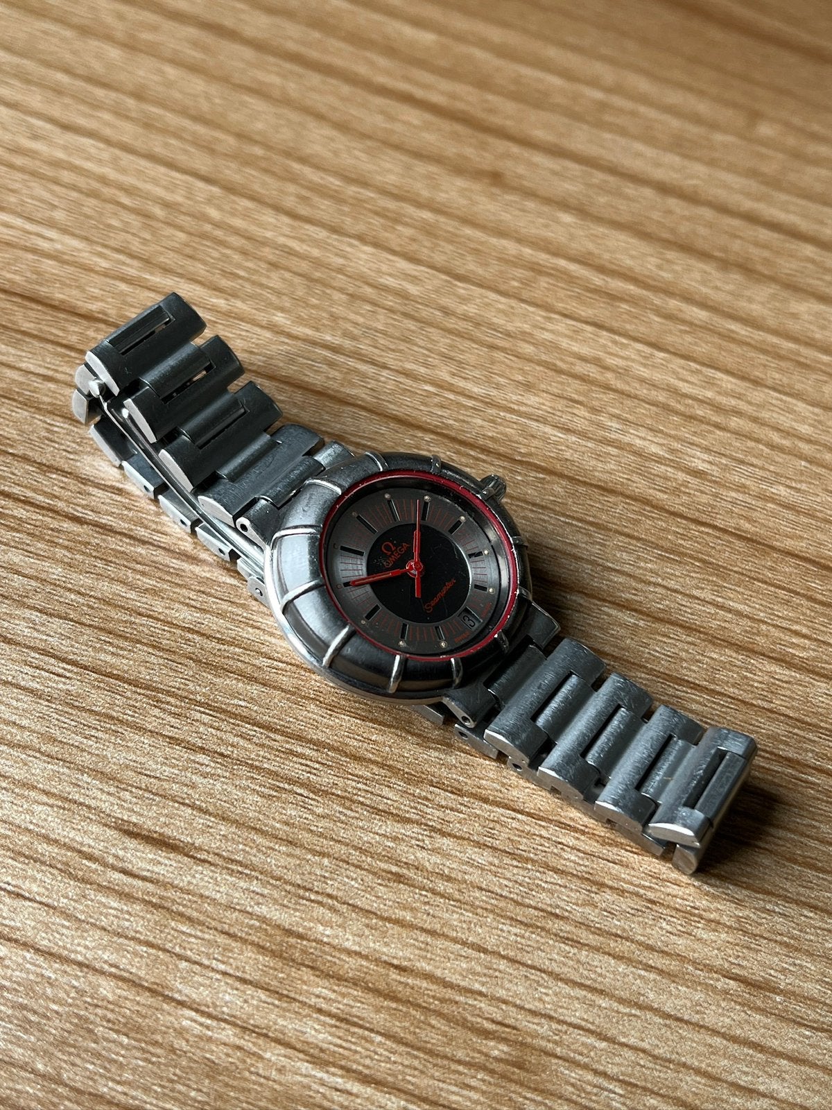 Omega Seamaster Dynamic horloge, Handtassen en Accessoires, Horloges | Antiek, Staal, Met bandje, Polshorloge, Omega