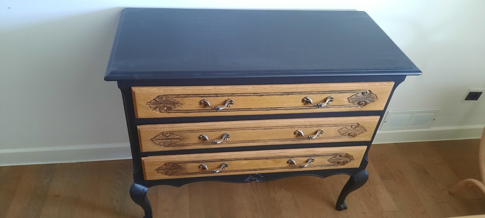 mooi ladekasten mat zwart gelakt, Huis en Inrichting, Ophalen