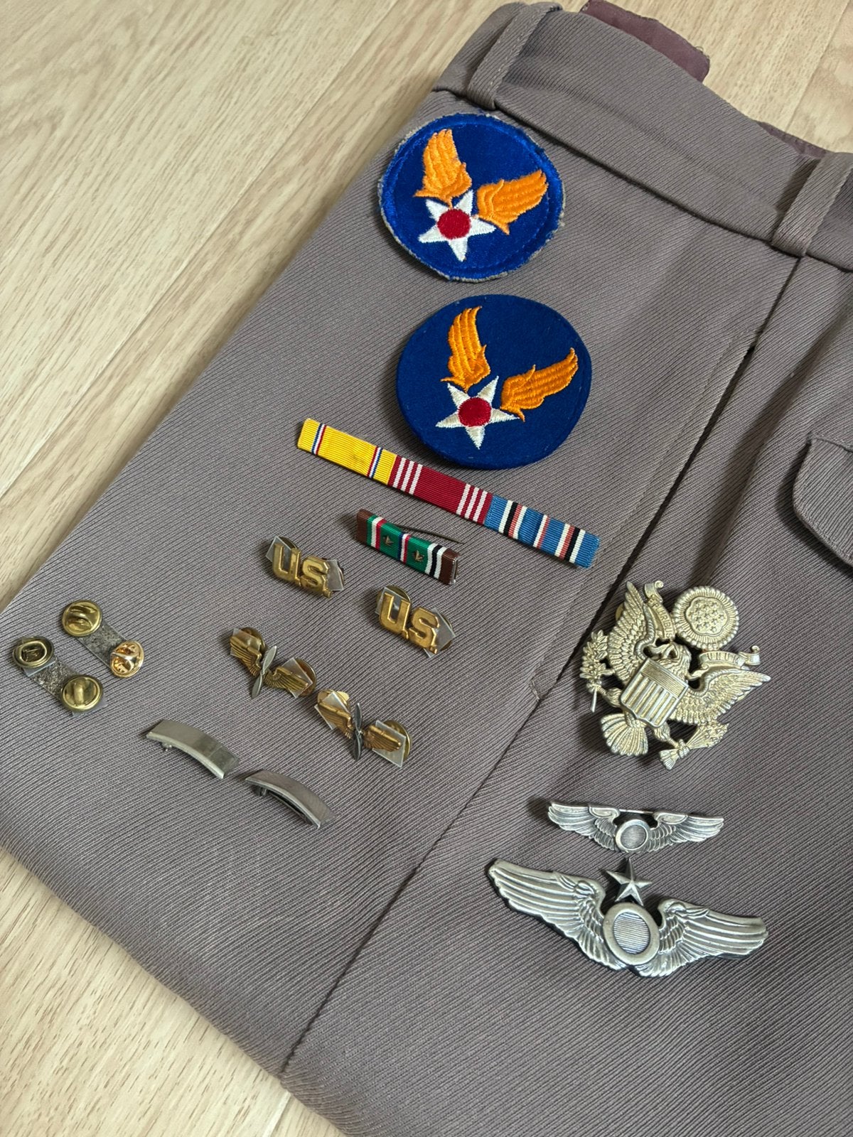USAAF WWII originele badges en insignes, Ophalen, Zo goed als nieuw