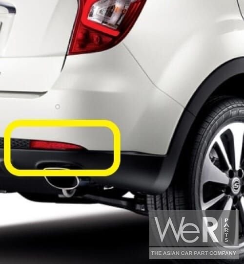Reflector rechts achter voor SsangYong Korando 2010-2017. 83, KGM Europe GmbH, Ophalen of Verzenden, Info@smotor.com, Ssangyong