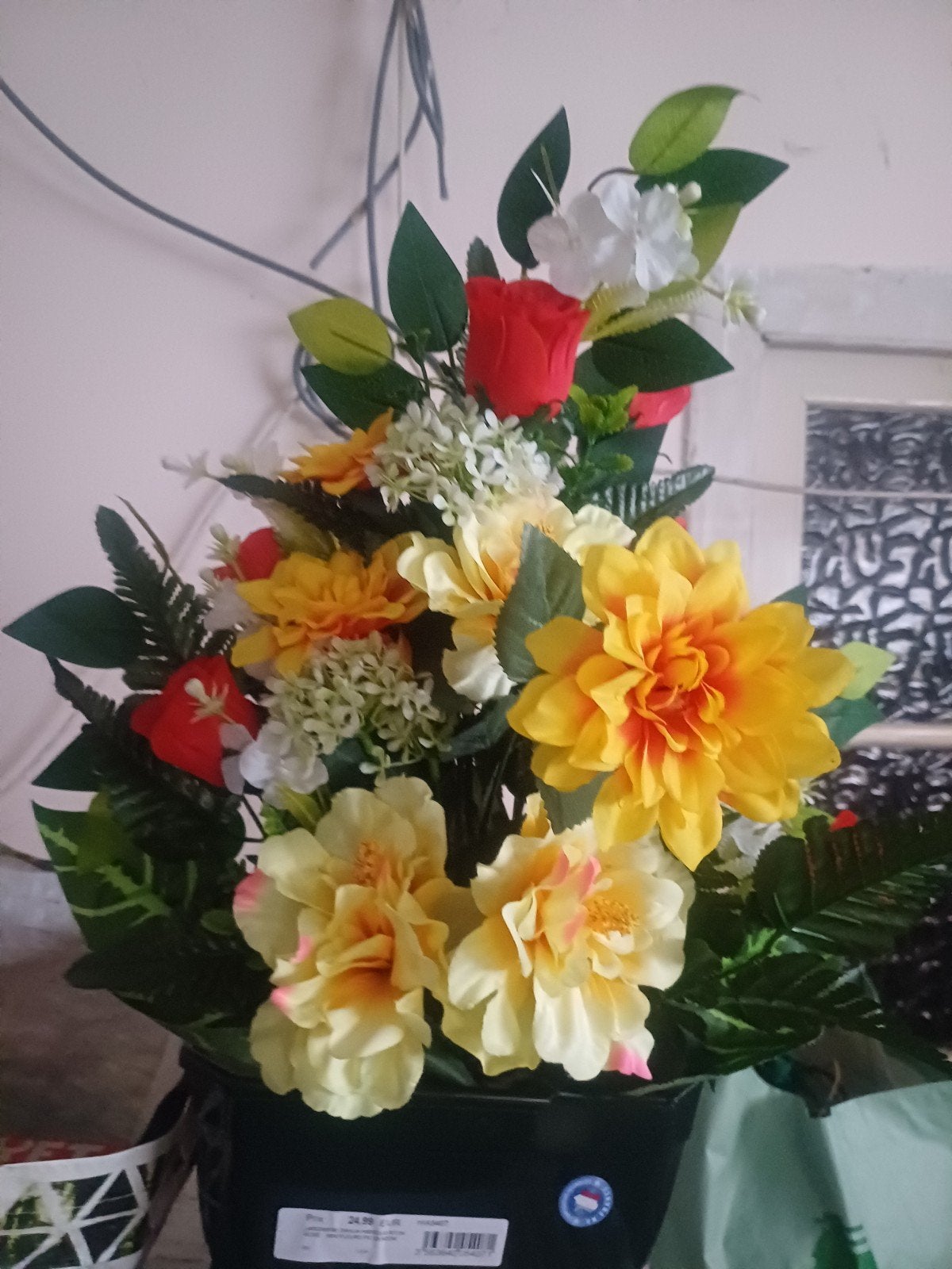 Fleur de tousin en sois 5euro, Maison & Meubles, Enlèvement