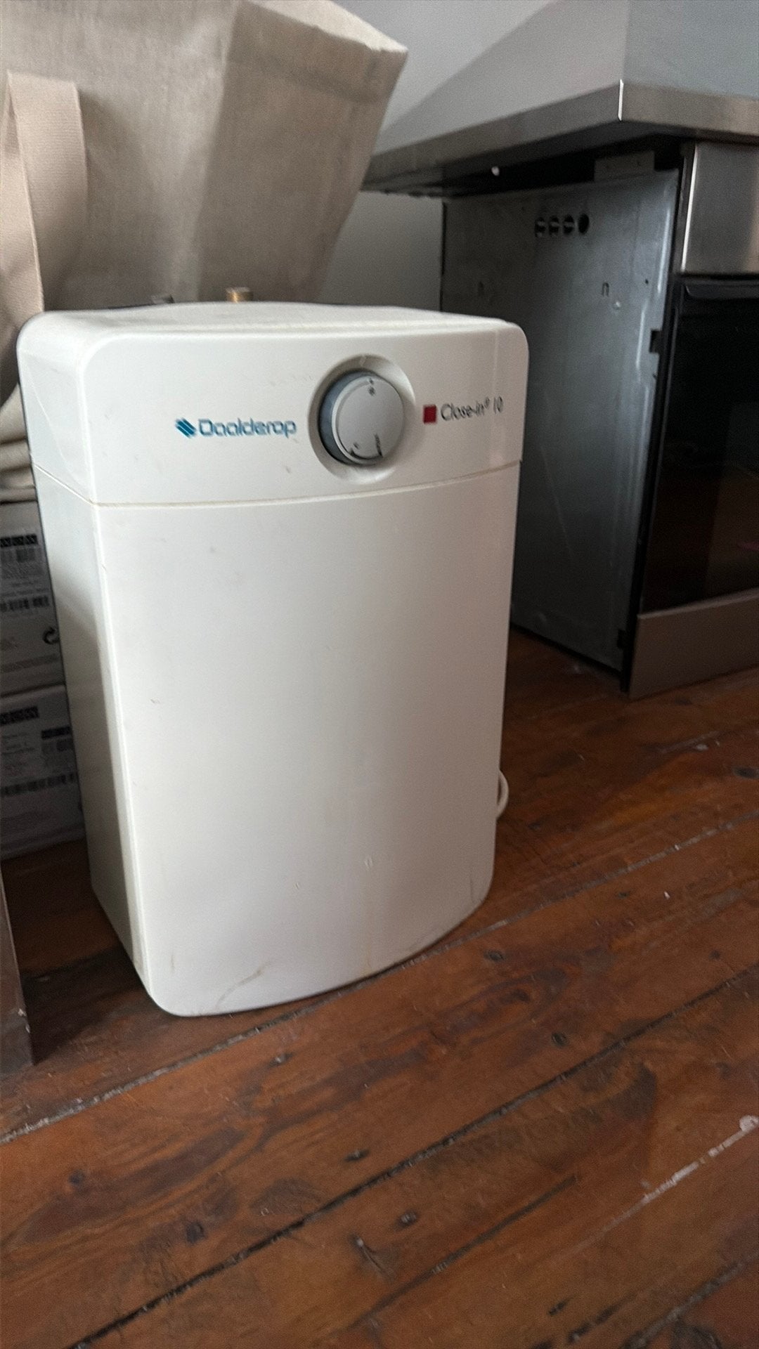 Daalderop boiler close in 10, Doe-het-zelf en Bouw, Chauffageketels en Boilers, Ophalen, Zo goed als nieuw, Boiler