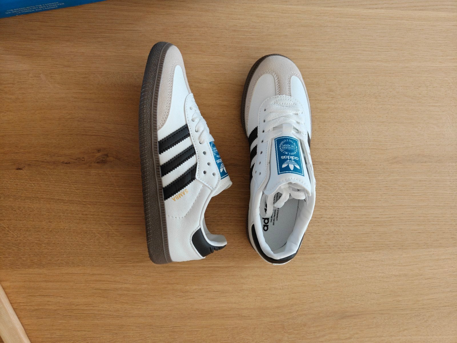 Adidas Samba OG - Maat 38 - Wit, Kleding | Dames, Schoenen, Wit, Nieuw, Sneakers, Verzenden
