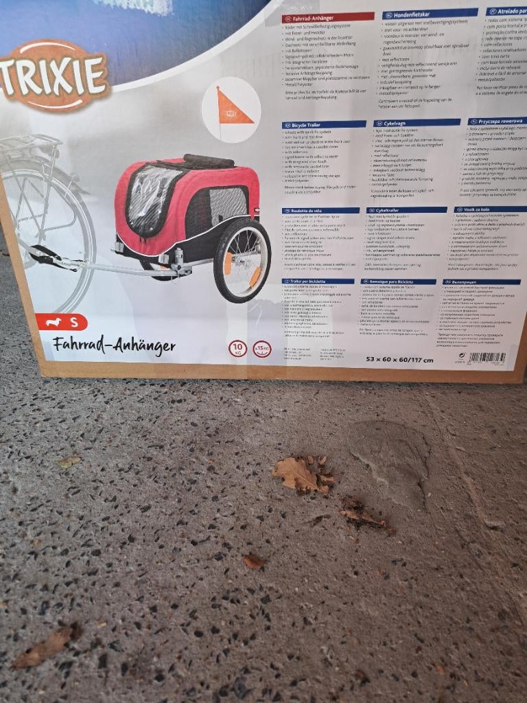 Hondenfietskar, Ophalen, Zo goed als nieuw