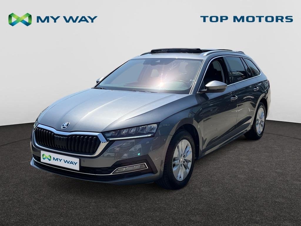 Skoda Octavia Combi AUTOMAAT*150PK*PANODAK*CARPLAY*GPS*CAMER, Cruise Control, Argent ou Gris, Achat, Break