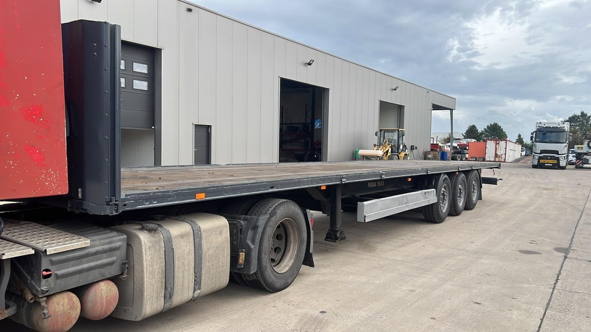 Krone SDP27 (DISC BRAKES / FREINS DISQUE / SAF AXLES) EL2557, Auto's, Overige kleuren, Overige brandstoffen, Bedrijf, Aanhangers en Opleggers