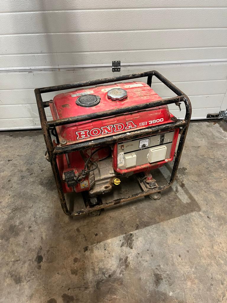 Honda EB 3800(generator), Doe-het-zelf en Bouw, Aggregaten, Ophalen, Gebruikt, Benzine