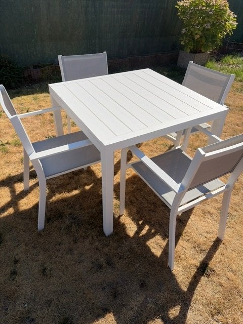 Mooie en kwalitatieve tuinset - NIEUW, Ophalen, 4 zitplaatsen, Tuinset, Eettafel
