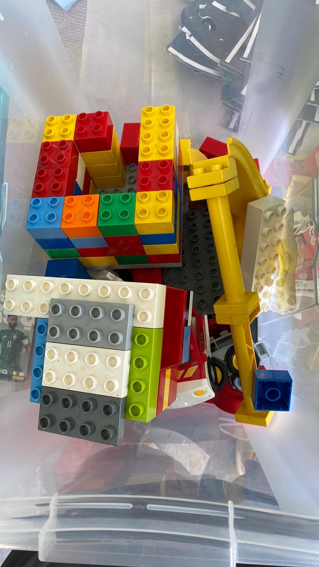 Speelgoed blokken, Kinderen en Baby's, Ophalen, Gebruikt