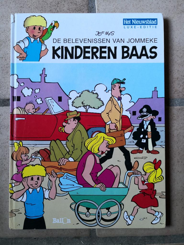 Het nieuwsblad grote editie strip Jommeke - kinderen baas, Boeken, Ophalen