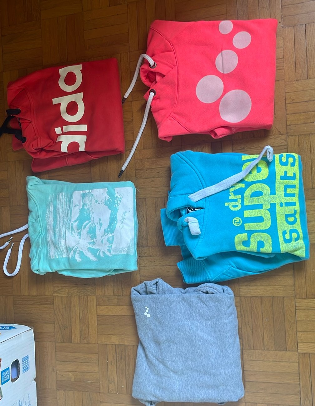 Sporttrui met kap, Ophalen, Gedragen, Maat 34 (XS) of kleiner, Oranje