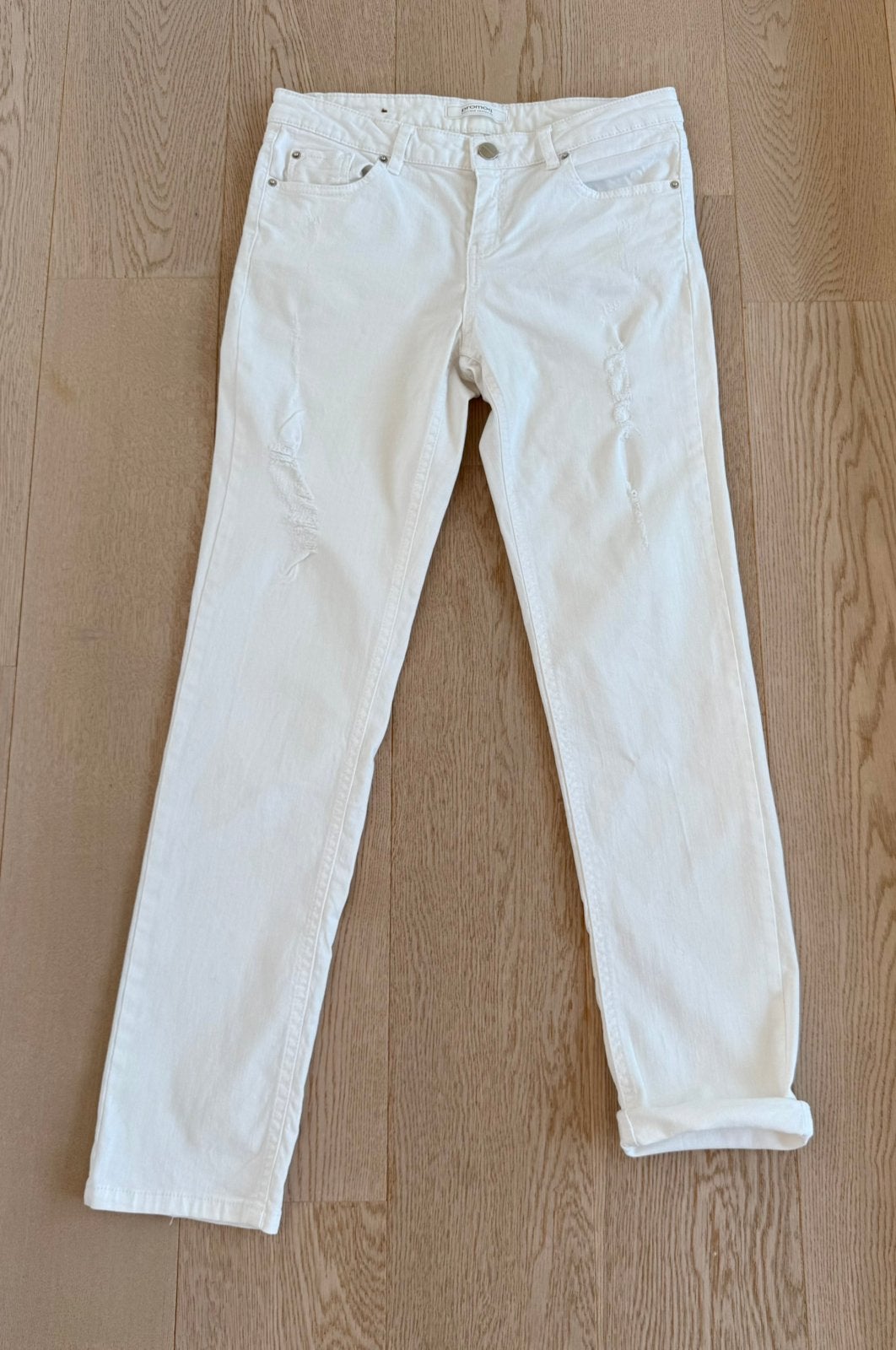 Jeans, Kleding | Dames, Spijkerbroeken en Jeans, Ophalen of Verzenden, Zo goed als nieuw, Wit