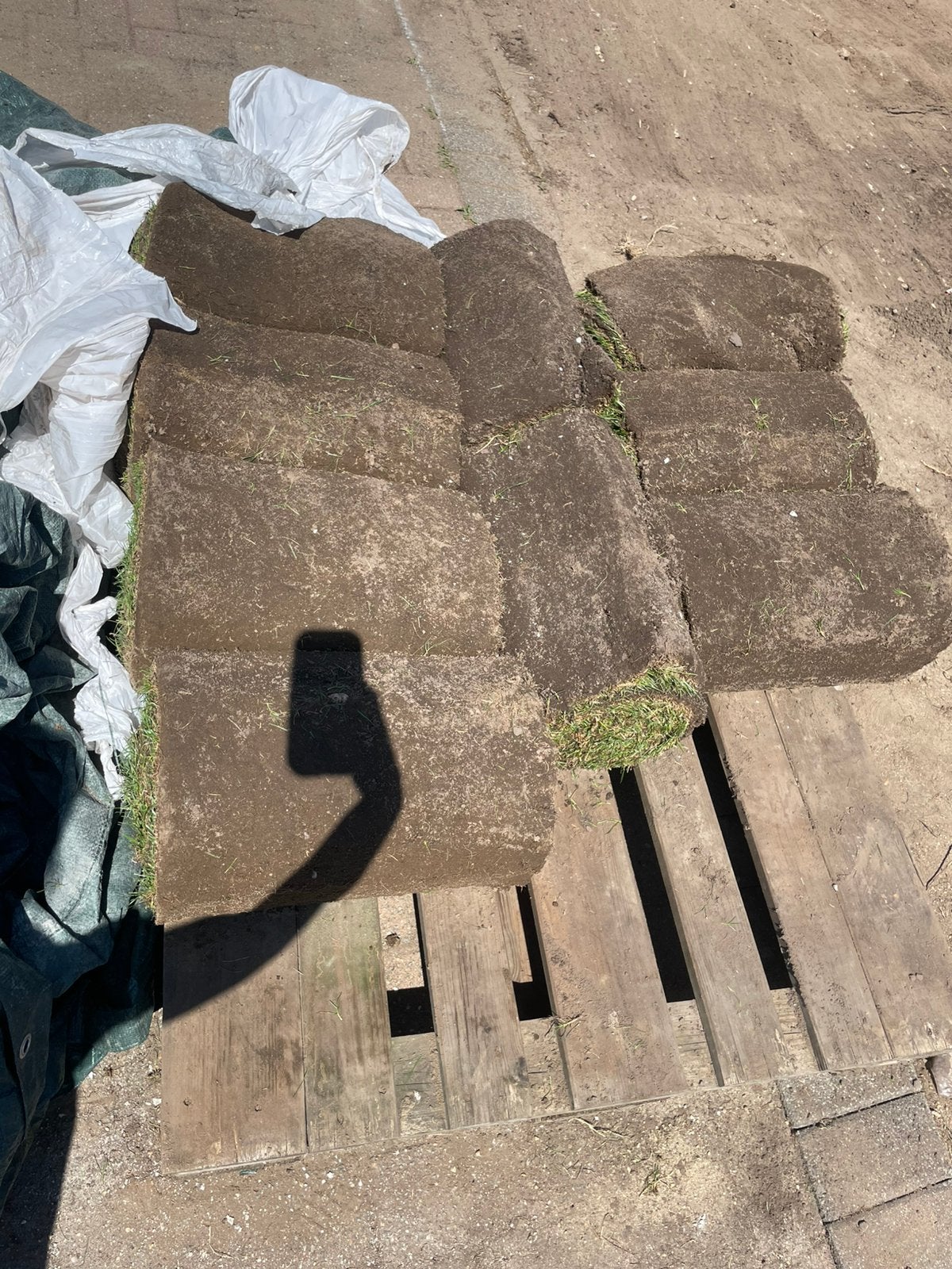 Grasmatten te koop, Tuin en Terras, Gras en Kunstgras, Ophalen, Nieuw, Minder dan 10 m², Gras