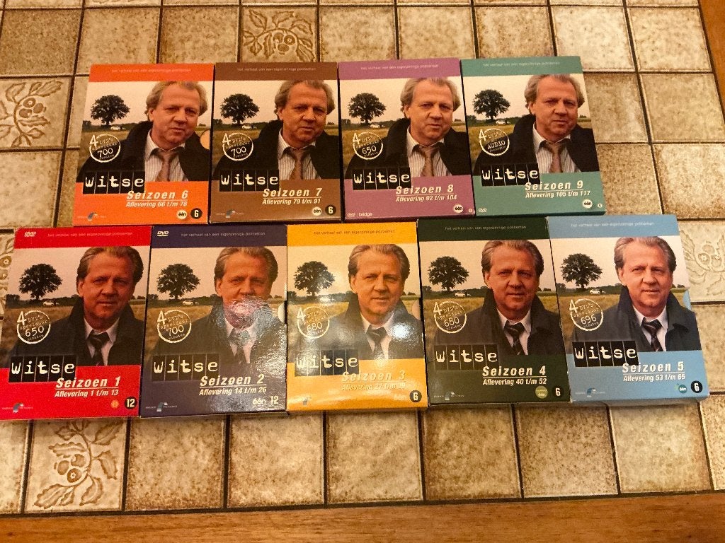 Witse,flikken,Baantjer,zone stad en flikken maastricht, Ophalen of Verzenden, Zo goed als nieuw