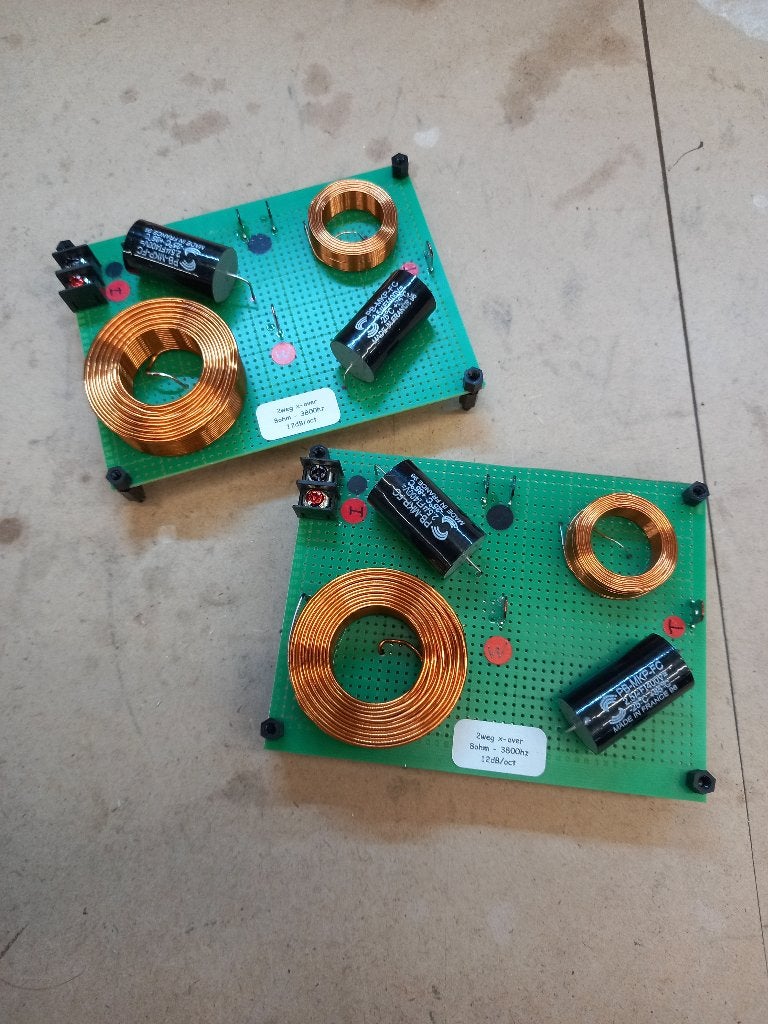 Filtre haut-parleur bidirectionnel 8ohm - 3800hz - 12db/oct, Neuf, Autres marques, Moniteur de studio, Enlèvement ou Envoi